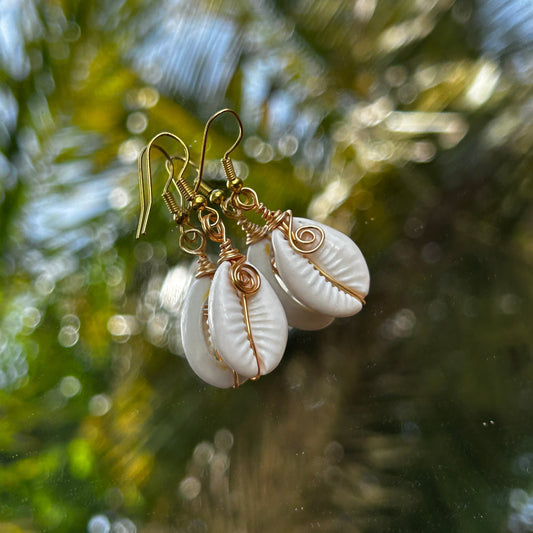 Cowrie Earrings